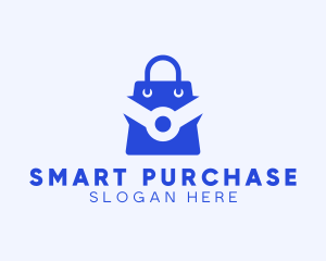 Tech Shopping Bag logo design