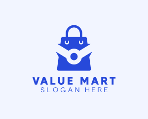 Tech Shopping Bag logo design