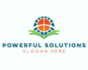 Sustainable Energy Power  logo design