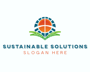 Sustainable Energy Power  logo design