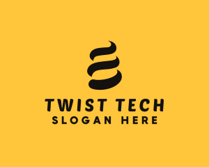 Abstract Twist Spiral logo