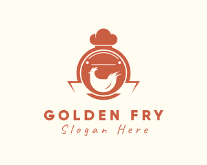 Poultry Chicken Restaurant logo design