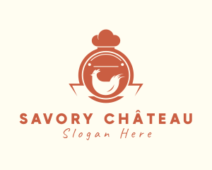 Poultry Chicken Restaurant logo design