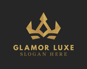 Upscale Tiara Glam logo design