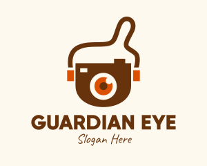 Eye Camera Bag  logo design