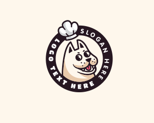 Pet Dog Chef Hat  logo