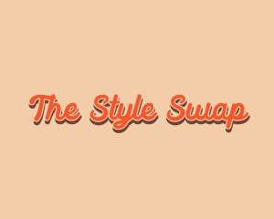 Retro Style Cursive logo design