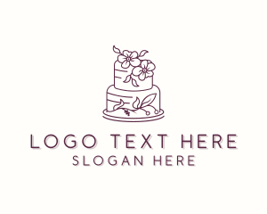 Flower Cake Pastry logo