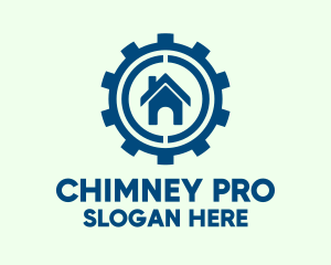 House Repair Service logo design