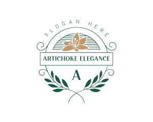 Elegant Garden Wedding logo design