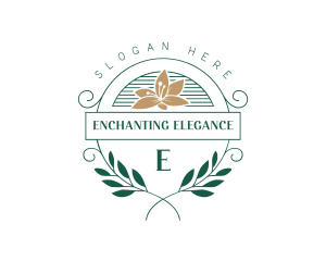 Elegant Garden Wedding logo design