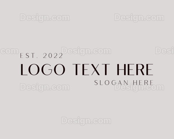 Luxury Feminine Style Logo