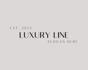 Luxury Feminine Style logo design