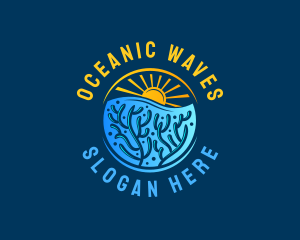 Aquatic Coral Reef logo