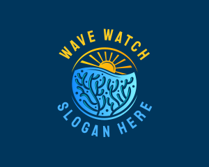 Aquatic Coral Reef logo