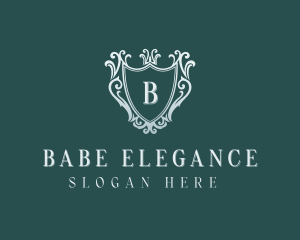 Elegant Event Shield logo design