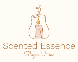 Scented Candle Maker logo design