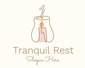 Scented Candle Maker logo design