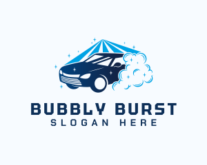 Carwash Cleaning Business logo design