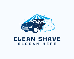 Carwash Cleaning Business logo design