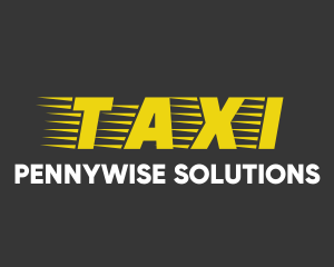 Taxi Cab Font Text logo