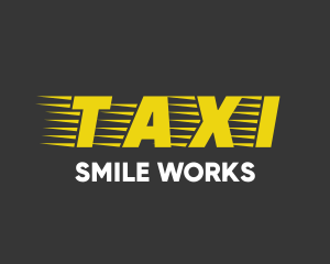 Taxi Cab Font Text logo