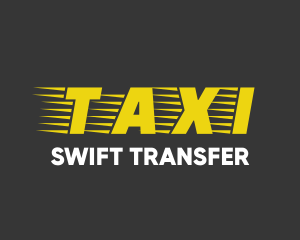 Taxi Cab Font Text logo