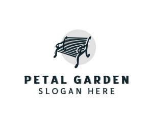 Garden Bench Furniture logo design