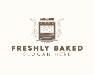 Baker Baking Oven  logo design