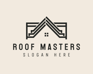 Home Residence Roof logo design