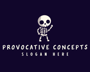 Profanity Rude Skeleton logo