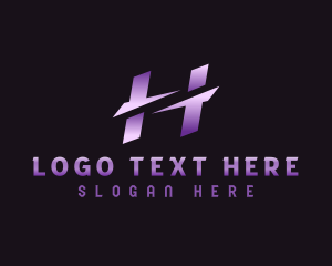 Tech Brand Letter H logo