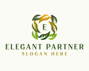 Leaf  Garden Boutique logo design