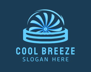 Cooling Exhaust Fan  logo design