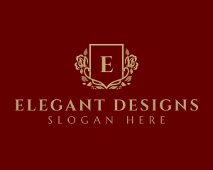 Deluxe Floral Boutique logo design