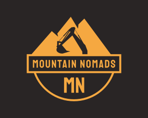 Orange Mountain Excavation logo design