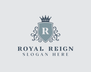 Classic Royal Shield logo design