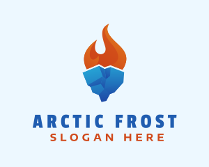 Gradient Fire Glacier logo