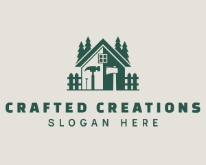 Carpenter Home Woodwork logo design