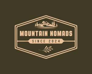 Mountain Natural Landscape logo design