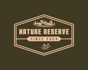 Mountain Natural Landscape logo design