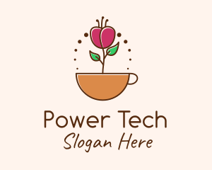 Coffee Plant Mug  Logo