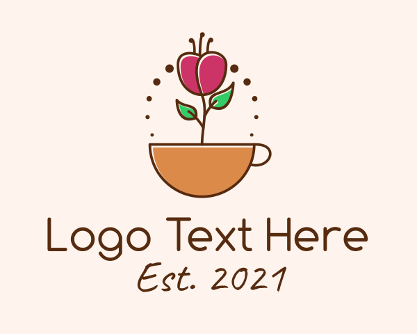 Coffee Lounge logo example 1