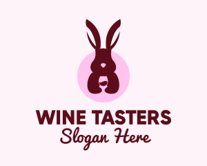 Rabbit Wine Glass logo