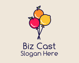 Fresh Fruit Balloon Logo