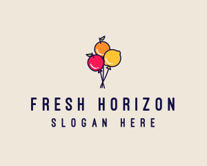Fresh Fruit Balloon logo