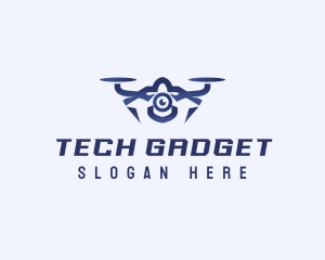 Drone Camera Gadget logo design