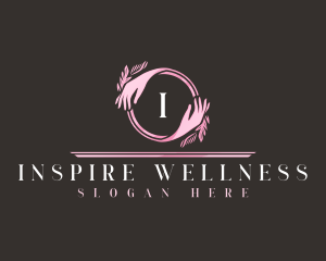 Wellness Spa Hands logo design