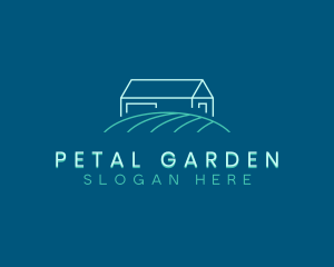 Lawn Backyard Landscaping logo design