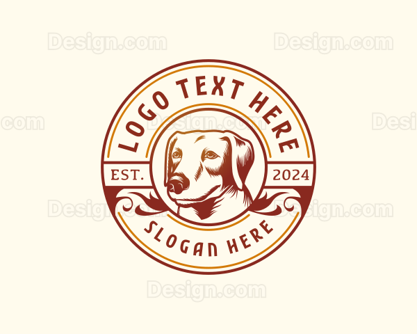 Dog Pet Animal Logo